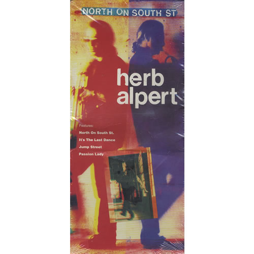 Herb Alpert North On South St. - Long Box CD album (CDLP) US HBACDNO451937