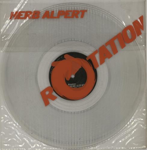 Herb Alpert Rotation - Clear Vinyl 12" vinyl single (12 inch record / Maxi-single) UK HBA12RO540855