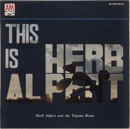 Herb Alpert This Is Herb Alpert vinyl LP album (LP record) Greek HBALPTH743646