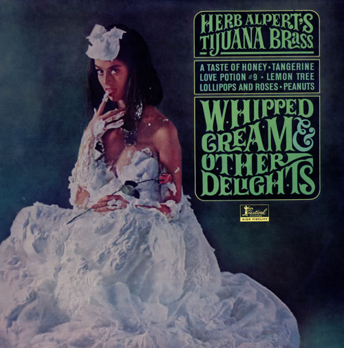 Herb Alpert Whipped Cream & Other Delights vinyl LP album (LP record) Australian HBALPWH490290