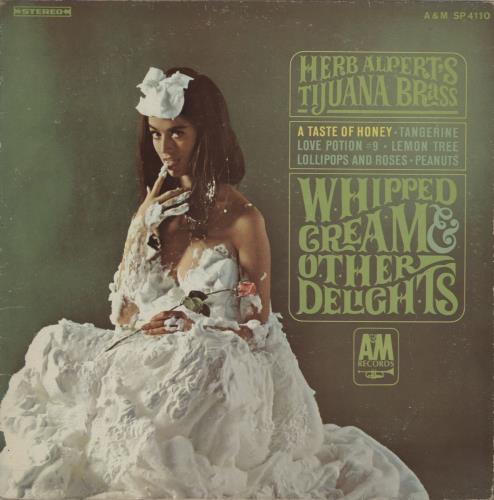 Herb Alpert Whipped Cream & Other Delights vinyl LP album (LP record) US HBALPWH754020