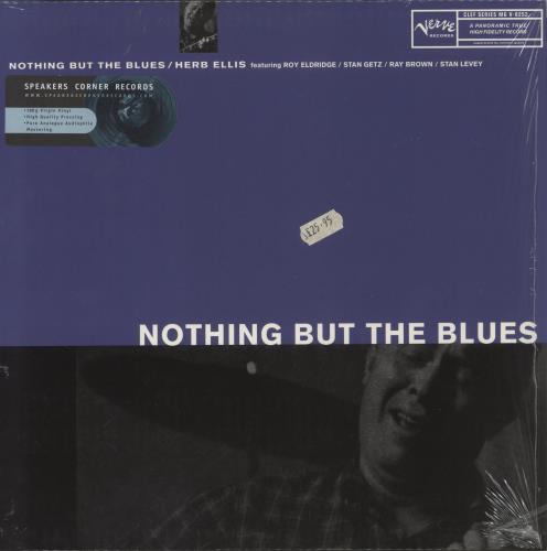 Herb Ellis Nothing But The Blues vinyl LP album (LP record) German HRBLPNO874534