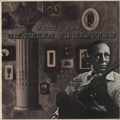 Herb Ellis Thank You, Charlie Christian vinyl LP album (LP record) Japanese HRBLPTH880715