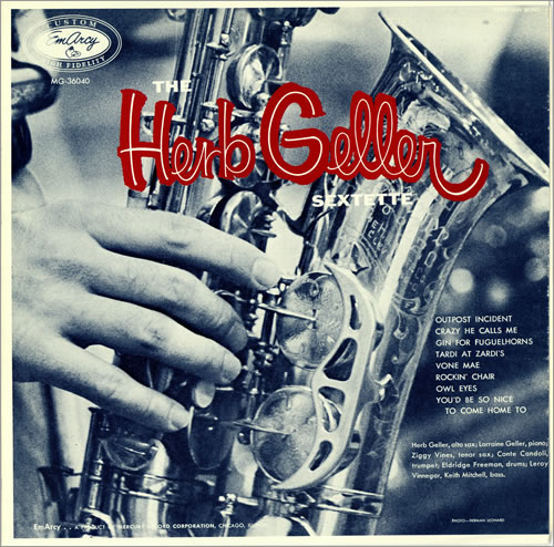 Herb Geller The Herb Geller Sextette vinyl LP album (LP record) Japanese HBGLPTH471985