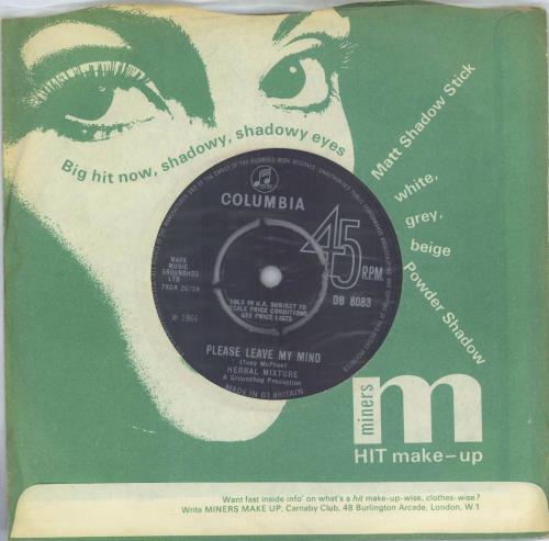 Herbal Mixture Machines 7" vinyl single (7 inch record / 45) UK 2ES07MA773532