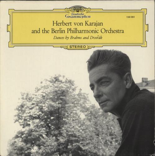 Herbert Von Karajan Dances By Brahms And Dvorak vinyl LP album (LP record) German HK3LPDA875219