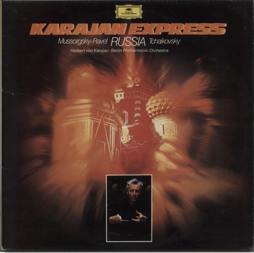 Herbert Von Karajan Karajan Express: Russia 2-LP vinyl record set (Double LP Album) UK HK32LKA659600