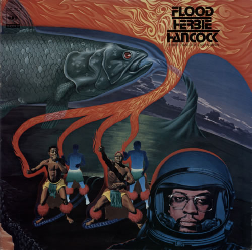 Herbie Hancock Flood 2-LP vinyl record set (Double LP Album) Japanese HHA2LFL590793