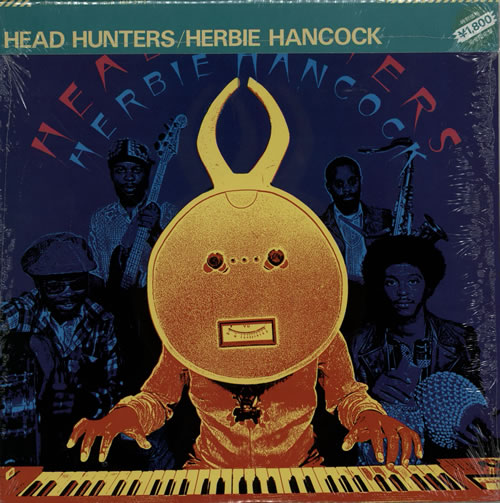 Herbie Hancock Head Hunters vinyl LP album (LP record) Japanese HHALPHE568036