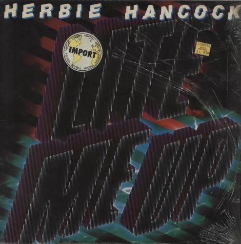 Herbie Hancock Lite Me Up + Shrinkwrap vinyl LP album (LP record) Dutch HHALPLI756465
