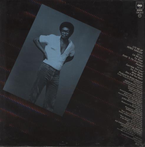 Herbie Hancock Lite Me Up + Shrinkwrap vinyl LP album (LP record) Dutch HHALPLI756465