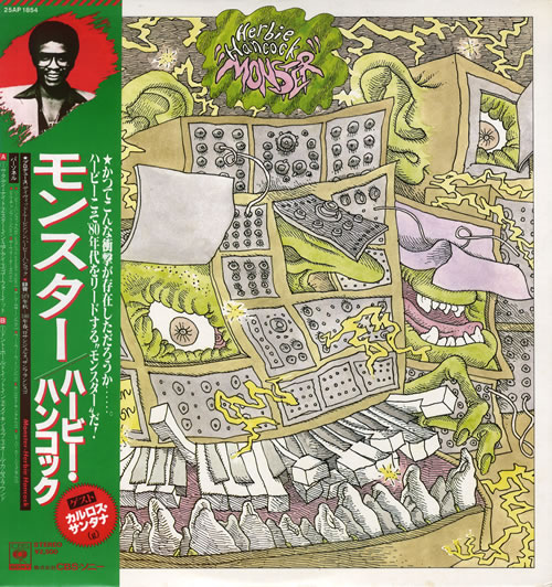 Herbie Hancock Monster vinyl LP album (LP record) Japanese HHALPMO560182