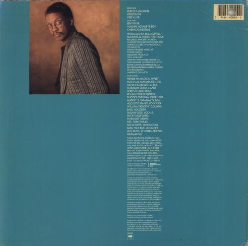 Herbie Hancock Perfect Machine vinyl LP album (LP record) US HHALPPE886248