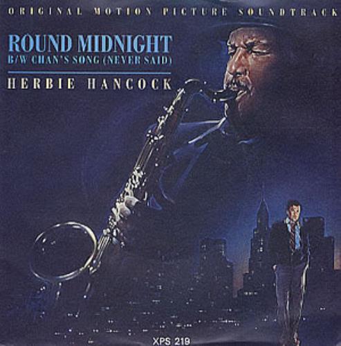 Herbie Hancock Round Midnight 7" vinyl single (7 inch record / 45) UK HHA07RO294124