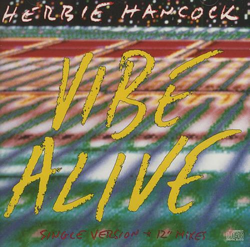 Herbie Hancock Vibe Alive CD single (CD5 / 5") US HHAC5VI412493