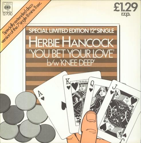 Herbie Hancock You Bet Your Love - Green Vinyl 12" vinyl single (12 inch record / Maxi-single) UK HHA12YO240221