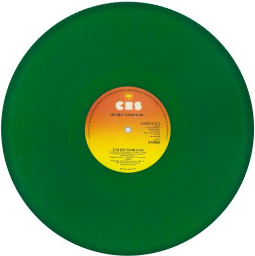 Herbie Hancock You Bet Your Love - Green Vinyl 12" vinyl single (12 inch record / Maxi-single) UK HHA12YO240221