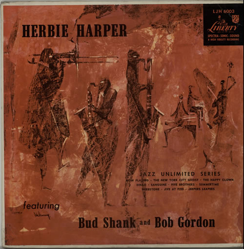 Herbie Harper Herbie Harper Featuring Bud Shank And Bob Gordon vinyl LP album (LP record) US H1YLPHE634136