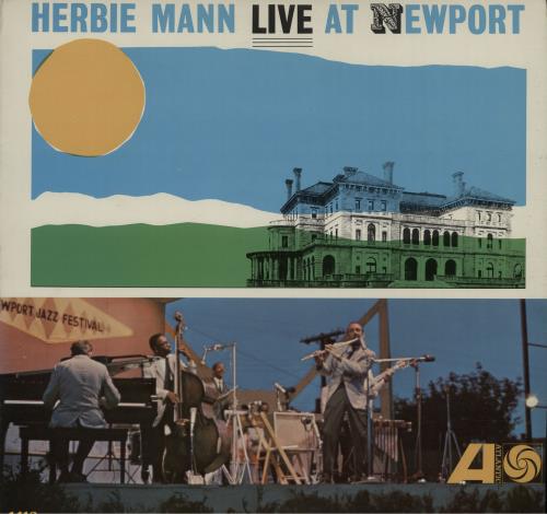 Herbie Mann Live At Newport vinyl LP album (LP record) US HM1LPLI650064