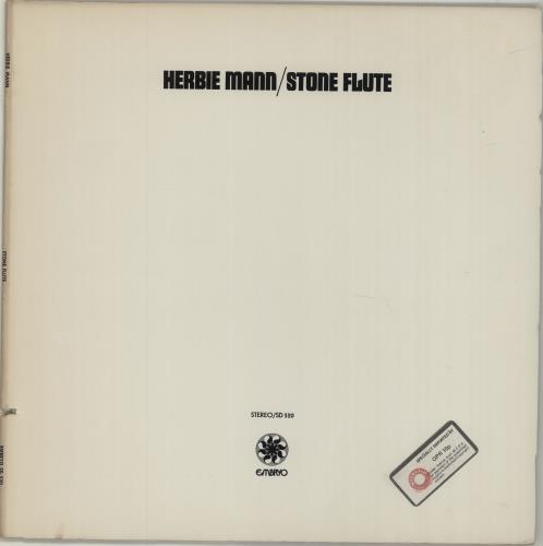 Herbie Mann Stone Flute - non die-cut vinyl LP album (LP record) US HM1LPST675009
