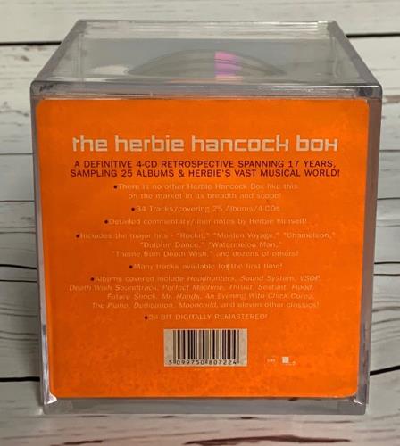 Herbie Hancock The Herbie Hancock Box 4-CD album set US HHA4CTH748433