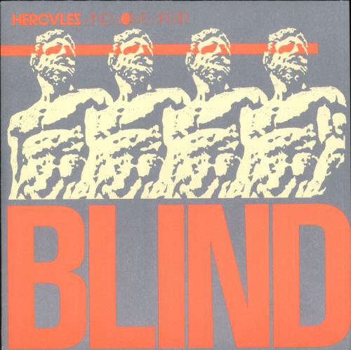 Hercules And Love Affair Blind - White Vinyl 7" vinyl single (7 inch record / 45) UK HEU07BL428307