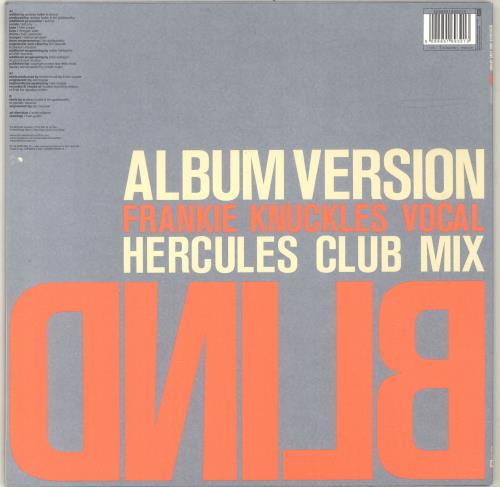 Hercules And Love Affair Blind 12" vinyl single (12 inch record / Maxi-single) UK HEU12BL428308