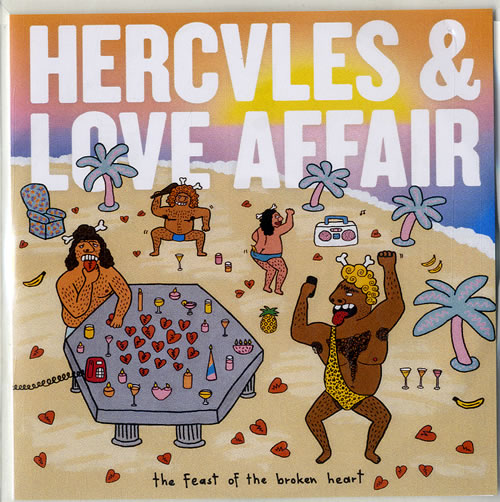 Hercules And Love Affair The Feast Of The Broken Heart CD-R acetate UK HEUCRTH609668