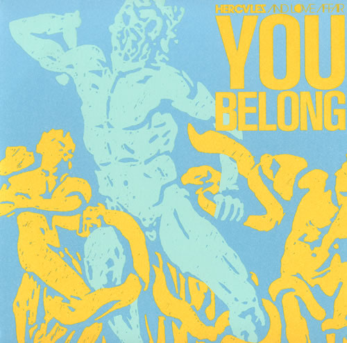 Hercules And Love Affair You Belong 7" vinyl single (7 inch record / 45) UK HEU07YO438227