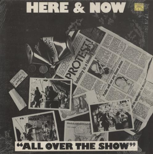 Here And Now All Over The Show - Shrink vinyl LP album (LP record) UK H&NLPAL868967