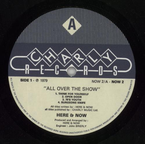 Here And Now All Over The Show - Shrink vinyl LP album (LP record) UK H&NLPAL868967
