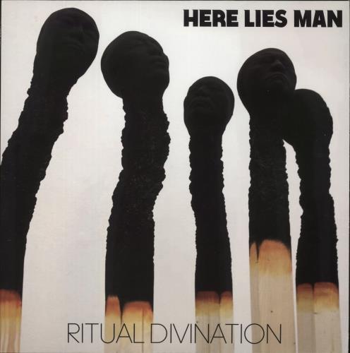 Here Lies Man Ritual Divination - Clear High Melt Orange/Yellow/Red Vinyl vinyl LP album (LP record) US 4EZLPRI873119
