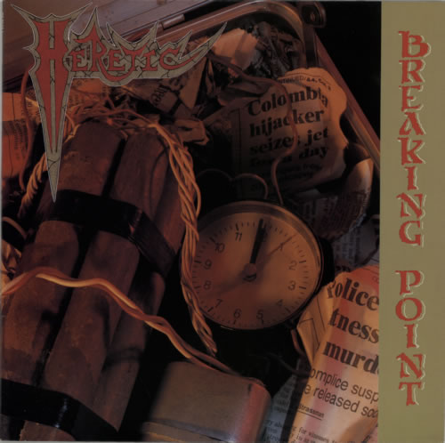 Heretic Breaking Point vinyl LP album (LP record) Dutch HXZLPBR591116