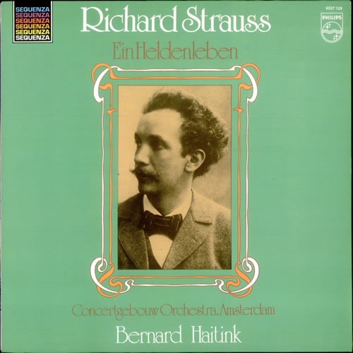 Herman Krebbers Richard Strauss: Ein Heldenleben vinyl LP album (LP record) Dutch O3RLPRI532013