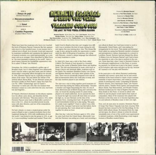 Hermeto Pascoal Viajando Com O Som (The Lost '76 Vice-Versa Studio Session) - Sealed vinyl LP album (LP record) UK H1RLPVI718832