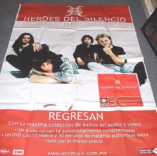 Heroes Del Silencio Regresan display Mexican HRODIRE290314