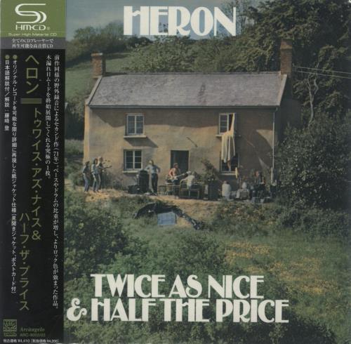Heron Twice As Nice & Half The Price - SHM-CD 2 CD album set (Double CD) Japanese HH12CTW873618