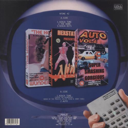 Hexstatic Ninja Tune EP 12" vinyl single (12 inch record / Maxi-single) UK HCX12NI882941