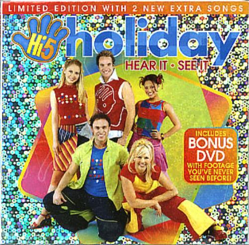 Hi-5 Holiday 2-disc CD/DVD set Australian H-52DHO284754