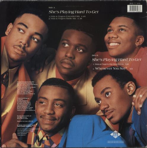 Hi-Five She's Playing Hard To Get vinyl LP album (LP record) UK H-1LPSH861319