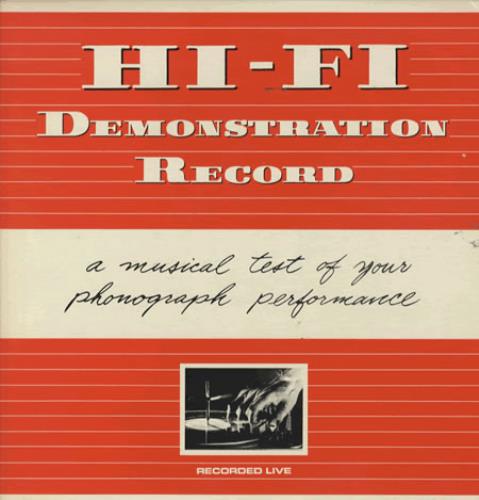 Hi-Fi Demonstration Record 12" vinyl single (12 inch record / Maxi-single) UK -FI12DE342726