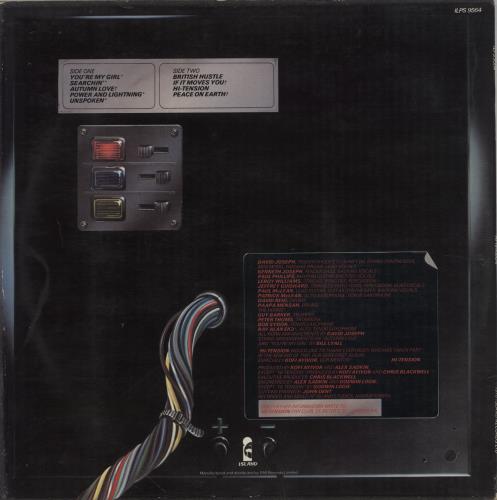 Hi-Tension Hi-Tension + Poster & Hype-stickered sleeve vinyl LP album (LP record) UK H-2LPHI401178