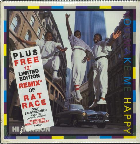 Hi-Tension You Make Me Happy / Rat Race (Remix) - Doublepack 12" vinyl single (12 inch record / Maxi-single) UK H-212YO805330