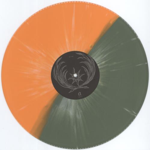 High On Fire Surrounded By Thieves - Orange and Green Split Vinyl 2-LP vinyl record set (Double LP Album) US O3J2LSU778569
