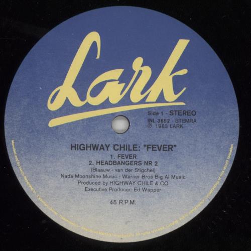 Highway Chile Fever 12" vinyl single (12 inch record / Maxi-single) Dutch 9PJ12FE869013