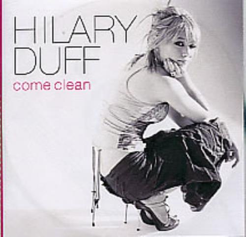 Hilary Duff Come Clean CD-R acetate UK HA-CRCO283501