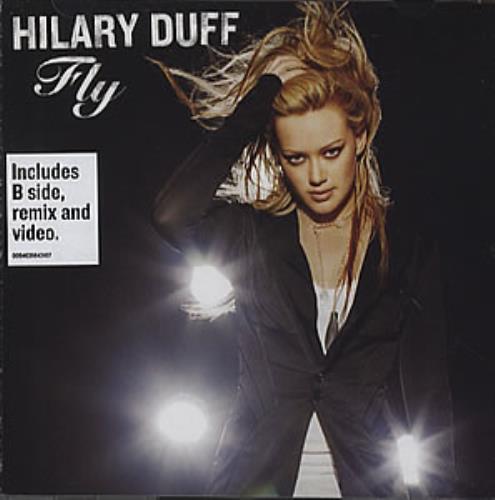 Hilary Duff Fly 2-CD single set (Double CD single) UK HA-2SFL352474