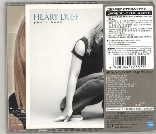 Hilary Duff Metamorphosis CD album (CDLP) Japanese HA-CDME694667