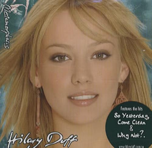 Hilary Duff Metamporhosis CD album (CDLP) Australian HA-CDME304888