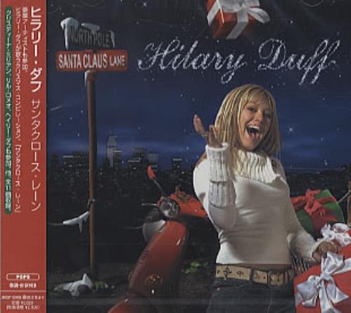 Hilary Duff Santa Claus Lane CD album (CDLP) Japanese HA-CDSA304115